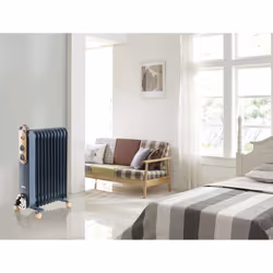 Ariete Vintage Line 8252/05 Intérieure Bleu clair 2500 W Chauffage électrique à bain d’huile - Vue supplémentaire 4