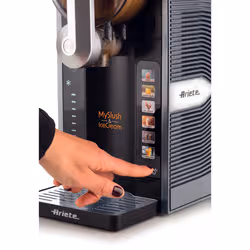 Ariete 0655/00 Compresseur pour sorbetière 2,6 L 200 W Acier inoxydable, Noir - Vue supplémentaire 4