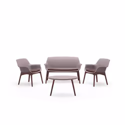 Bica Luxor Lounge Set, Marron, Taupe, 4 siège(s), 80 cm, 50 cm, 45 cm, 68 cm