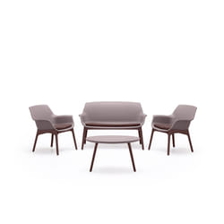 Bica Luxor Lounge Set ensemble de meubles de jardin Marron, Taupe