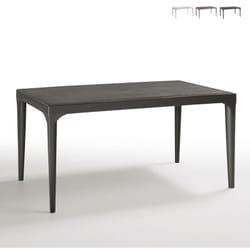 Bica Oslo table de jardin Graphite Forme rectangulaire