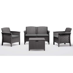 Carrefour 8003723491676 ensemble de meubles de jardin Gris