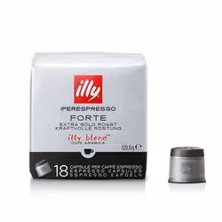 Illy 9969ME, Capsule de café, Espresso, iperEspresso, 18 tasses, Illy, 120,6 g