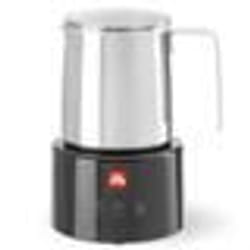 Mousseur à lait - Illy - Noir Argenté - Acier inoxydable - 250 ml - Design moderne