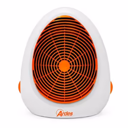 Ardes MUNA, Chauffage de ventilateur électrique, Sol, Table, Orange, 2000 W, 230 V, 50 Hz