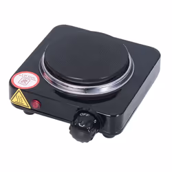 Ardes AR1F18, Noir, Acier inoxydable, Comptoir, Plaque scellée, En fonte, 1 zone(s), 1 zone(s)