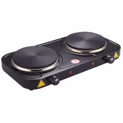 Ardes AR1F20, Noir, Comptoir, Plaque scellée, En fonte, 2 zone(s), 2 zone(s)