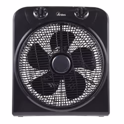 Ardes AR5B30A, Ventilateur à lame domestique, Noir, Table, Rotatif, 1 h, IPX0