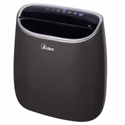 Ardes AR4P17, Chauffage de ventilateur électrique, Vitrocéramique, IPX0, Intérieure, Bureau, Sol, Table, Noir