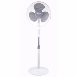 Ardes AR5BR40PB, Ventilateur à lame domestique, Blanc, Sol, 53 dB, 40 cm, 1794 m³/h