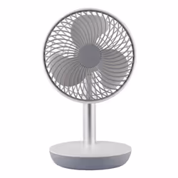 Ardes AR5F04WC, Ventilateur à lame domestique, Argent, Table, 15 cm, IPX0, Batterie, USB