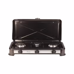 Ardes ODINO 3, Noir, Comptoir, 59.5 cm, Gaz, Émaillé, 3 zone(s)