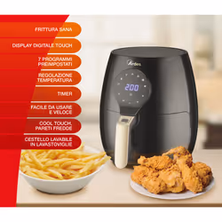 Ardes Eldorada Maxi Friteuse à air chaud 5L 1450W Noir - Vue supplémentaire 4