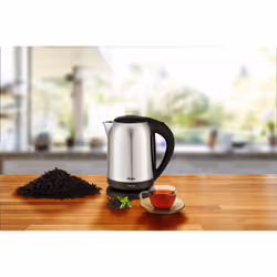 Ardes AR1K41 bouilloire 1,7 L 2200 W Noir, Acier inoxydable