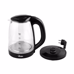 Ardes AR1K47 bouilloire 1,8 L 2200 W Noir, Transparent