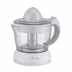 Ardes ARSPRE02 presse-agrume électrique 0,75 L 25 W Transparent, Blanc