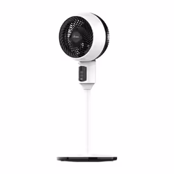 Ardes AR5CIR01, Ventilateur à lame domestique, Noir, Blanc, Sol, 17 cm, Boutons, IPX0