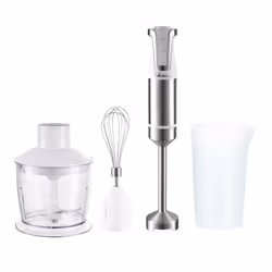 Ardes Trinity, Mélangeur par immersion, 0,7 L, Fonction d'impulsion, 1000 W, Acier inoxydable, Blanc