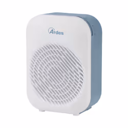 Ardes Squared, Chauffage de ventilateur électrique, Classe II, IPX0, Intérieure, Bureau, Sol, Table, Bleu, Blanc