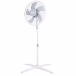 Ardes AR5ST40PW, Ventilateur à lame domestique, Blanc, Sol, 40 cm, 1000 - 1200 mm, IPX0