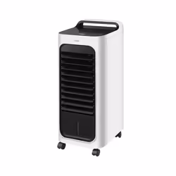 Ardes ARCF02, Chauffage de ventilateur électrique, Vitrocéramique, IPX0, Intérieure, Sol, Noir, Blanc