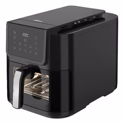 Ardes ARFRYA08LV friteuse Unique 8 L Autonome 1700 W Friteuse d’air chaud Noir, Argent
