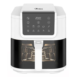 Ardes ARFRYA08LVW friteuse Unique 8 L Autonome 1700 W Friteuse d’air chaud Noir, Blanc