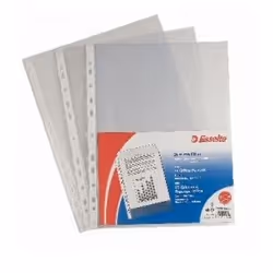 Esselte 395011300, Polypropylène (PP), Transparent, A5