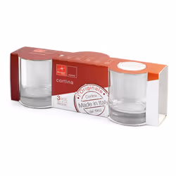 Bormioli Rocco 5160125 verre à eau Transparent 3 pièce(s) 250 ml