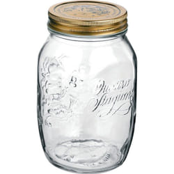 Bormioli Rocco Quattro Stagioni 1L pot Rond Verre Transparent