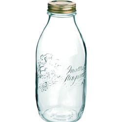 Bormioli Rocco Quattro Stagioni 1L pot Rond Verre Transparent
