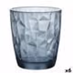 Verre - Bormioli Rocco - Diamond - 390 ml - Bleu - 6 Unités