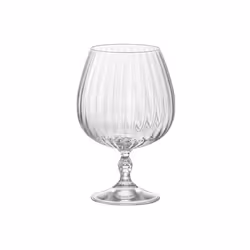 Bormioli Lot de 6 verres à Cognac AMERICA 20S 65CL