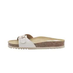 Sandale SCHOLL NINA SUEDE - Réf. F299951002. Couleur : Beige Marron. Détails. - Tige en cuir sablé . - Doublure en cuir. -