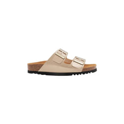 Sandale femme SCHOLL JOSEPHINE - Synthétique laminé - Beige - Boucle de serrage
