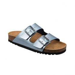 Sandale Femme - SCHOLL JOSEPHINE - Synthétique - Bleu - 5 cm - Boucle de serrage - Plat