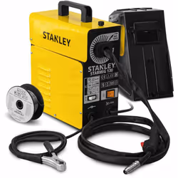 Ce poste à souder Stanley fabriqué en Italie permet la soudure à fil continu sans gaz (MOG) qui permet de bonnes performances ...