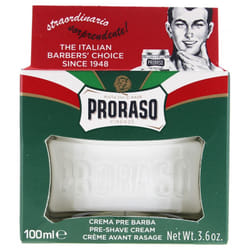 Proraso Crème Avant Rasage Rafraichissante 100 ml