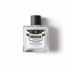 Proraso GREEN, Baume après rasage, Universel, 100 ml, Calmant, Revigorant, Hydratant, Purifiant, Rafraîchissant, Régénération ...