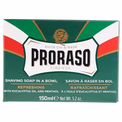 Proraso Savon à Raser en Bol Rafraîchissant à l'Huile d'Eucalyptus 150 ml