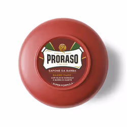 Proraso Shaving Soap in A Jar Coarse Beards, Savon pour rasage, Hommes, Tous types de peau, 150 ml, Hydratant, Nourrissant, A ...