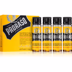 Prenez soin de votre barbe avec le traitement nourrissant intensif Proraso Hot Oil Beard Treatement Wood &amp; Spice. C'est u ...
