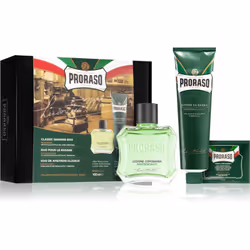 Offrez du bonheur avec un coffret cosmétique ProrasoSet Shaving Duo. Chaque homme constatera qu’il n’a jamais été aussi agréa ...