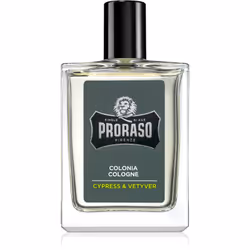 Touche finale de votre rituel de soin. L'eau de Cologne Proraso Cologne Cypress &amp; Vetyver associe la fraîcheur inimitable ...