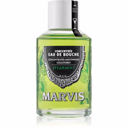 Le meilleur allié pour une haleine fraîche en toute circonstance. Le bain de bouche à la menthe Marvis Concentrée Eau De Bouc ...