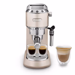 De’Longhi Dedica Metallics Pump Espresso EC785.BG, Machine à expresso, 1,1 L, Café moulu, 1300 W, Beige