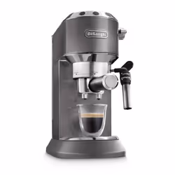 De’Longhi Dedica Style EC785.GY, Machine à expresso, 1,1 L, Capsule de café, Café moulu, 1300 W, Gris