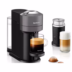 De’Longhi Nespresso Vertuo Vertuo Next, Cafetière à dosette, 1,1 L, Capsule de café, 1500 W, Gris