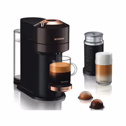 De’Longhi Nespresso Vertuo ENV 120.BWAE, Cafetière à dosette, 1,1 L, Capsule de café, 1500 W, Noir, Marron
