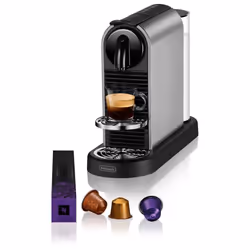 De’Longhi EN220.T, Cafetière à dosette, Capsule de café, 1260 W, Titane